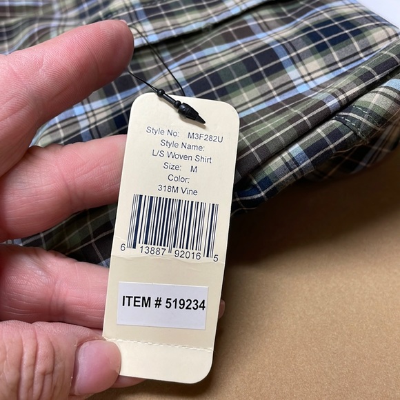 Saltaite Mens Long sleeve button down woven shirts - Picture 7 of 7